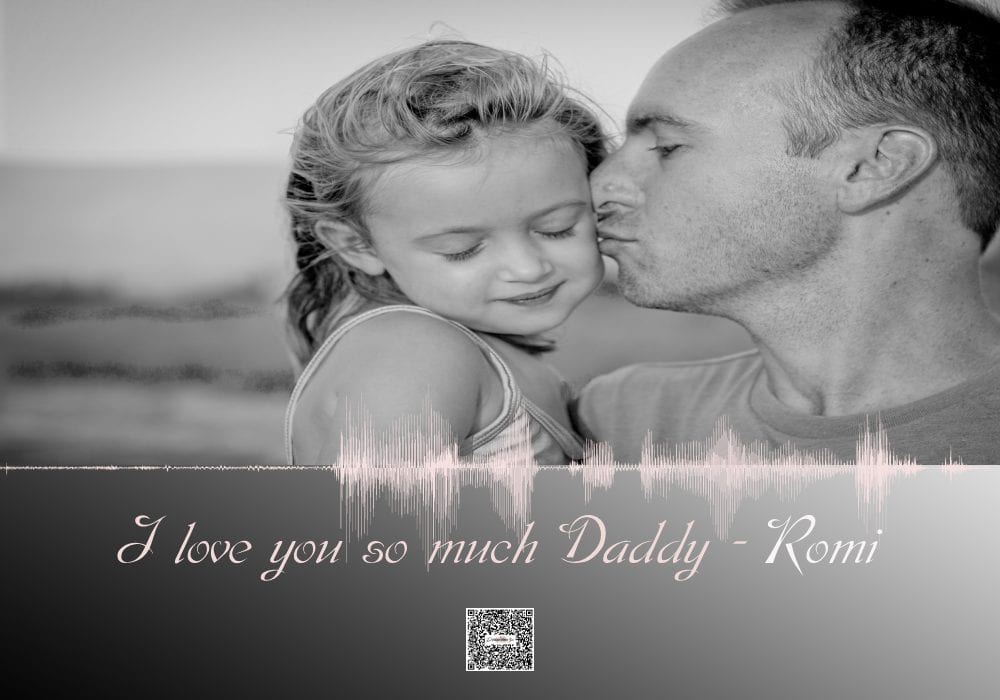 I Love You Daddy -גל קול בשילוב תמונה